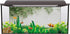 T&H XHome Aquarium Décor Backgrounds Spring Tree Branch Growing on a White Wall Pattern Fish Tank Background Aquarium Sticker Wallpaper Decoration Picture PVC Adhesive Poster 24.4" W x 16.4" H