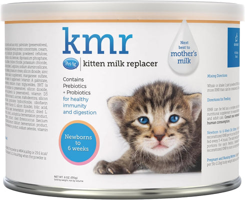 PetAg KMR Kitten Milk Replacer Powder - 6 oz - Powdered Kitten