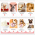 Indestructible Dog Chew Toys for Aggressive Chewers, Tough Squeaky Toys for Small/Medium/Large Breeds, Creamy Scent