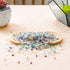 T4U Crystal Chips Stone - 1LB Crushed Quartz Glass for Crafts, Vases, and Aquarium Gravel