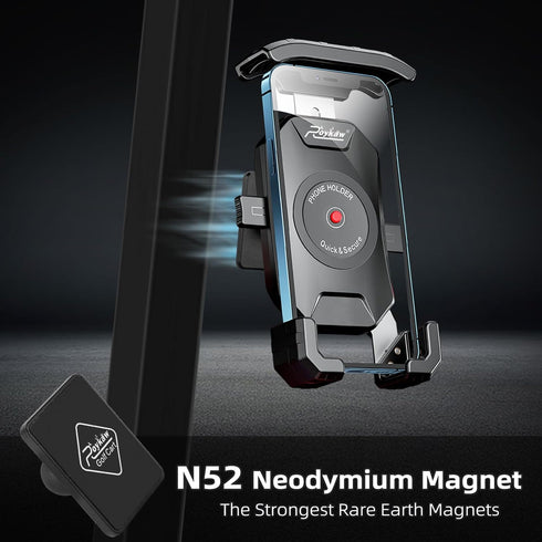 Roykaw Golf Cart Magnetic Phone Holder Mount, Compatible with EZGO/Club Car/Yamaha, Ultra Strength Magnet