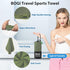 Swimming Backpacking (S:16''x32'',2Pcs-AGreen) BOGI Microfiber Travel Sports Towel-Quick Dry Travel Towel,Soft