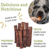 100% 1 Pack Farm Hounds - Beef Strips - Premium Natural Beef Jerky for Dogs - Humanely Raised Cattle - Break-to-Size