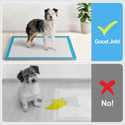 Filmicy 34 28 Pee Pad Holder for Dogs,Silicone Dog Puppy Pad Holder, x No Spill Raised Lip High Edge,Portable