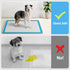 Filmicy 34 28 Pee Pad Holder for Dogs,Silicone Dog Puppy Pad Holder, x No Spill Raised Lip High Edge,Portable