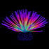 Uniclife Imitative Rainbow Sea Urchin Ball, Artificial Silicone Ornament with Glowing Effect for Fish Tanks.
