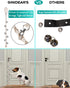 GINIDEAR 2 Count Dog Bells to Go Outside & Puppy Potty Training, Adjustable Dog Door Bell Ring to Go Potty, Handmade