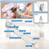 Deisunpet 2-in-1 Trimmers Led Cat Dog Nail Clipper & Nail Grinder with Lights,Rechargeable Pet Nail with Nail