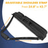 2x2 2 2 PEKREWS Pool Cue Case, Pool Stick Case Holds Sticks with Accessory Zipper Pockets, Sturdy Polyester Pool Cue