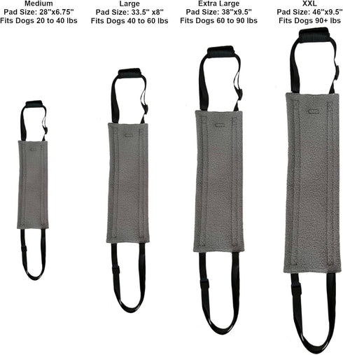 Max and Neo Dog Lift Support Harness for Dogs with Weak Rear Legs - Medium, Black