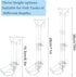 Aquarium Fish Shrimp Feeding Dish Set with Clear Feeder Tube, Cleaning Brush, and Measuring Spoon