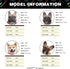 iChoue French Bulldog Harness - Adjustable Padded Locked Buckle with Handle for Frenchie, Pug, English, Boston Terrier