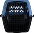 Petmate Pet Porter Fashion Dog Kennel, 26", Parisian Blue & Black, for Pets 20-25lbs, Made in USA
