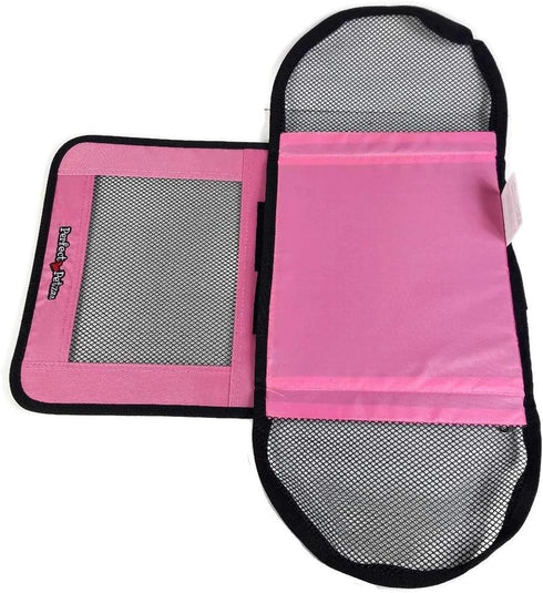 Tote for Lifelike Stuffed Interactive Pet Dogs and Cats, Pink, Nylon and Mesh Toy Carrier