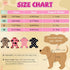 Dog Pajamas for Small Dogs, Super Soft Warm Sweater PJs, Cute Pet Clothing for Chihuahua, Yorkie, Small Love Heart Pink