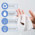 leexayah 100pcs 3s 50gsm 5x Compressed Disposable Face Towel: Mini Tablets Portable Paper Clean Washcloths For Travel