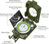 Proster IP65 Hiking Compass with Sighting Clinometer Professional Military Compass Metal Camping Compass Waterproof with Carry Bag for Camping Hunting Hiking Geology Activities