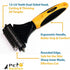 Pet Republique Matt Splitters Tool – De-matting Comb for Long-Haired Dogs, Cats, Rabbits – Regular 12+23 Teeth