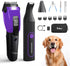 PAPMINI Dog & Cat Grooming Kit for Thick Coats, Heavy Duty Rechargeable