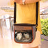 Sugar Glider Carrier Bag, Transparent Breathable Travel Bag for Hamster, Gecko,Baby Hedgehog, Transport Pouch