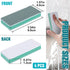 Lekgavd 4 Pcs Fish Tank Cleaning Sponge Brush, Double Sided Aquarium Scrubber Cleaner, Sponge Pad Cleaning Tools Dirt