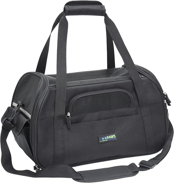 JESPET Soft-Sided Kennel Pet Carrier for Small Dogs, Cats, Puppy, Airline Approved