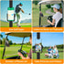 Ckepvo N52 360 4-7", Magnetic Golf Cart Phone Holder Magnets & Rotation,Tool-Free Install for EZGO/Club Car/Yamaha,Fits