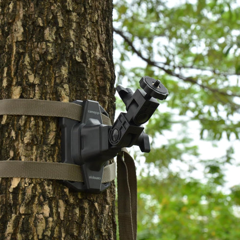 Trail Cameras Mounting Bracket with 360° Rotating Adjustable Holder for Outdoor Hunting Gear, Game Camera Kit