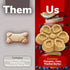 Fruitables Biggies Dog Biscuits, Crunchy with Pumpkin, Healthy Treats, Crispy Bacon & Apple, 16 oz