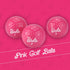 Shanker Golf Balls - Birdie Pink Golf Balls, Funny Gift for Women (Sleeve of 3, Novelty)