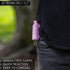 Police Magnum Keychain Pepper Spray - Self Defense with Belt Clip Holder, Maximum Strength OC with Dye, Made in USA
