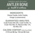 Antler and Himalayan Cheese Dog Chew, Long Lasting, 100% Natural, for Dogs 45 Lbs & Smaller