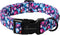 ARING PET Summer Dog Collar, Adjustable Lightweight Cotton Collars with Quick Release Buckle for Small Medium Large Dogs