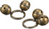 Ripeng Dog Bells for Pet Tracking, 4 Pcs Extra Loud Dog Cat Bells for Collar with Key Rings