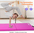 Matladin 8' 8ft 2ft 2in Folding Gymnastics Gym Exercise Aerobics Mat, x x PU Leather Tumbling Mats with Hook & Loop