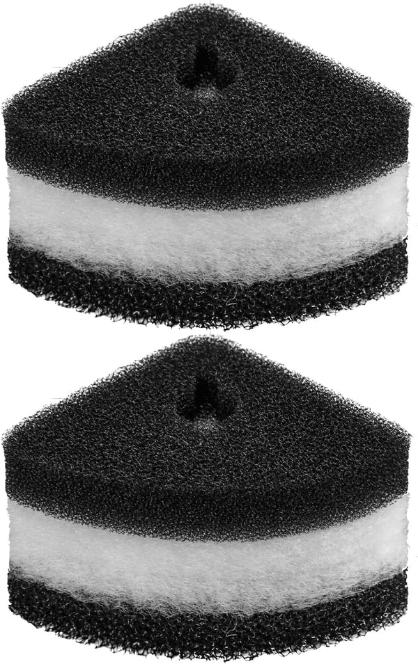 Pawfly 6 Pcs Replacement Filter Pads for 10-30 Gallon Corner Bio Sponge Filter, Aquarium Filter Media