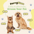 Pet Glove Wipes for Dog & Cat Cleaning, 30 Gloves, Hypoallergenic Dry Bath for Puppy, Kitten, and Coat Care