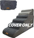 Pet Steps Cover for Small Dogs and Cats - Portable Foam Ramp Stairs - Grey 6-Step 39.3" L*15.8" W*30" H