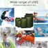 Pimoys 5 Pack Waterproof Dry Sacks, Lightweight Outdoor Dry Bags 20L/12L/10L/6L/3.5L for Kayaking, Camping, Rafting