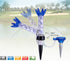 Golf Tees Unbreakable Plastic Magnetic 80 mm Long Bulk Reusable 4/8 Pack Blue Red Flexible Magnet Tee Lift Step for Men