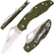 GANZO Firebird F759M Pocket Folding Knife, 440C Stainless Steel Blade, Anti-Slip Handle with Clip, Green