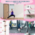 Pilates Bar Kit with Resistance Bands, Multifunctional Yoga Pilates Bar for Home Gym Workouts