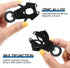 2 Pcs Frog Clip Black Dog Leash Clasp - Heavy Duty Quick Release Dog Chain Buckle for Pet Supplies
