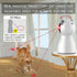YVE LIFE 4th Laser Cat Toys for Indoor Cats,The Generation Real Random Trajectory Motion Activated Rechargeable