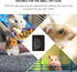 POPETPOP Dog Travel Crate Tray, Plastic Replacement Pan for Dog Crate, 34x26cm