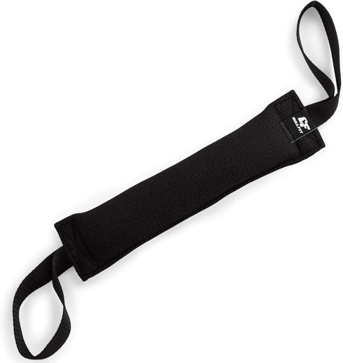 K9 Dog Bite Tug Toy with 2 Strong Handles, Durable French Linen, Perfect for Tug of War and Puppy Training