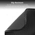 WePet Cat Litter Trapping Mat, Medium Size Honeycomb Double Layer, Waterproof, Easy Clean, 24x15 Inch Black