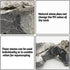 PINVNBY Natural Rocks for Reptile and Amphibian Enclosures, PH Natural Aquarium Stone, Aquascaping