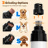 Trimmer Silent Dog Nail Grinder, Whisper Quiet Claw for Sensitive Pets, Safe & Stress-Free Nail Grooming for Dogs