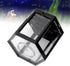 Zerodis Betta Aquarium Starter Kits, Small Crystal-Clear Aquarium for Fish-Loving Kids (Black)